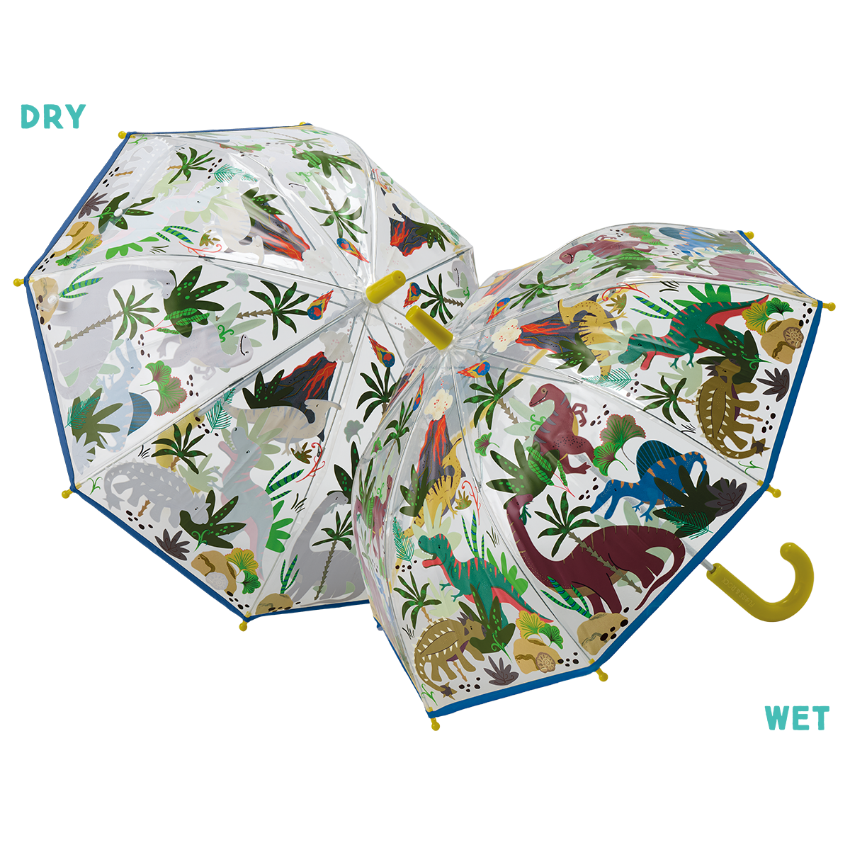 Dino Transparent Colour Changing Umbrella (3+)