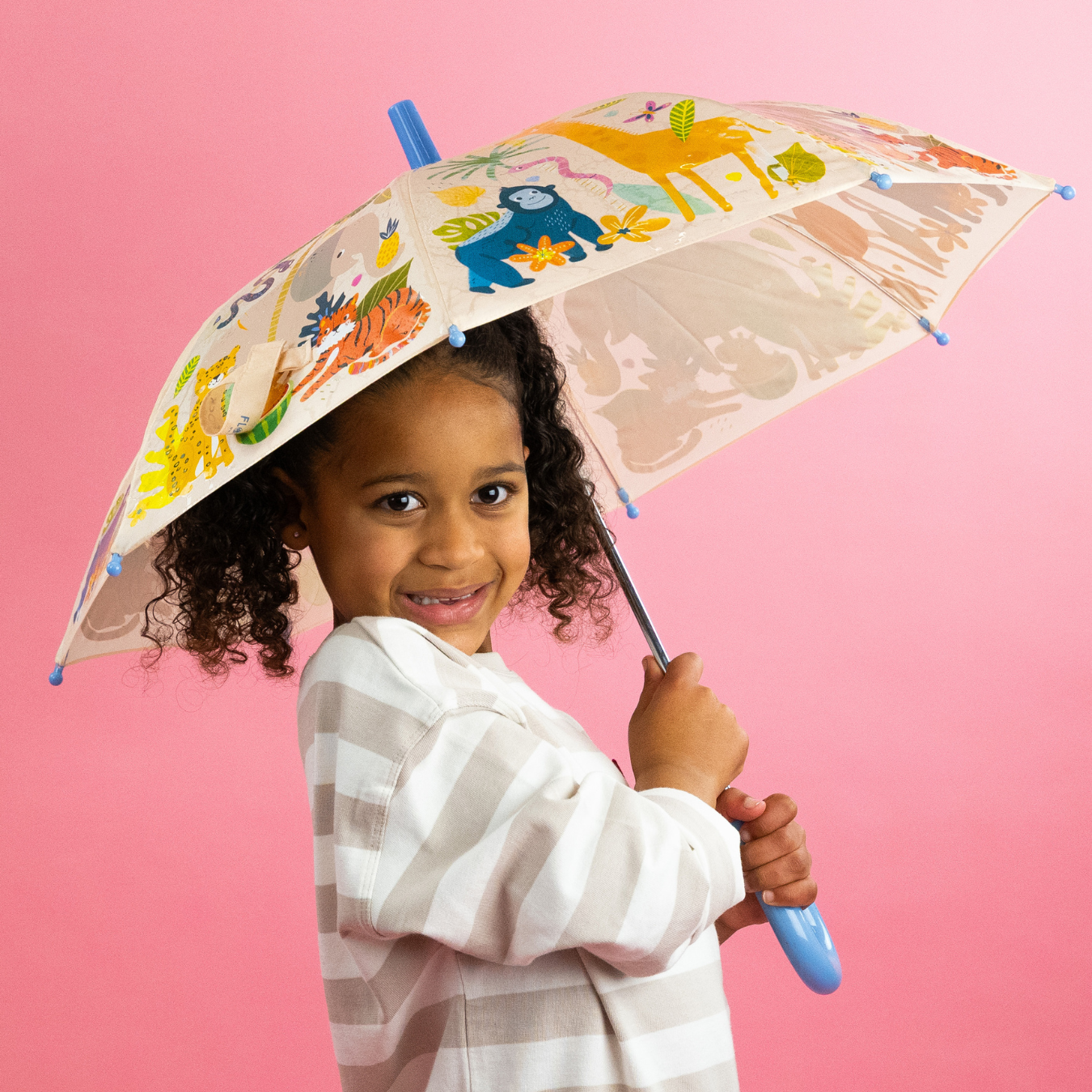 Jungle Colour Changing Umbrella (3+)