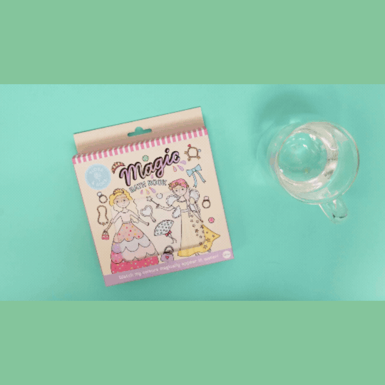 Magic Water Bath Book - Princess