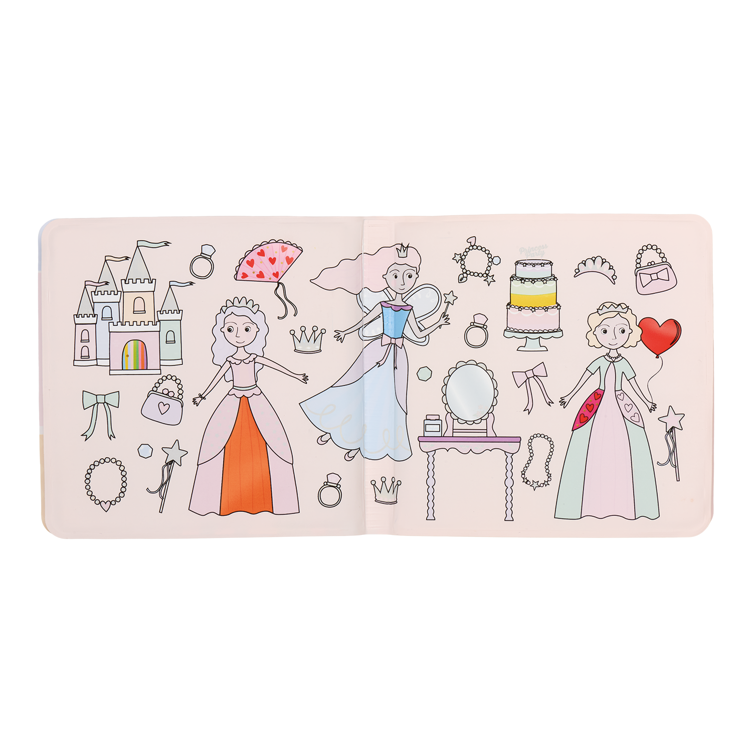 Magic Water Bath Book - Princess
