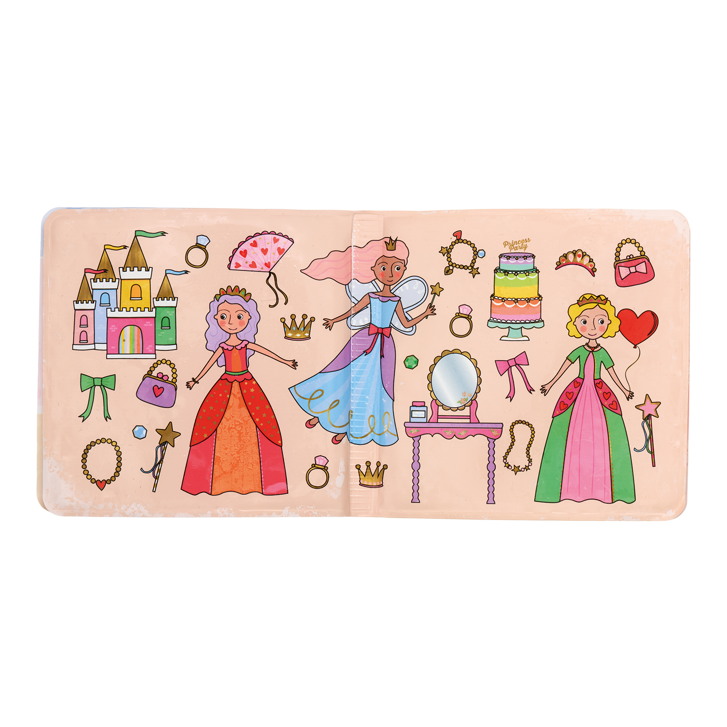 Magic Water Bath Book - Princess