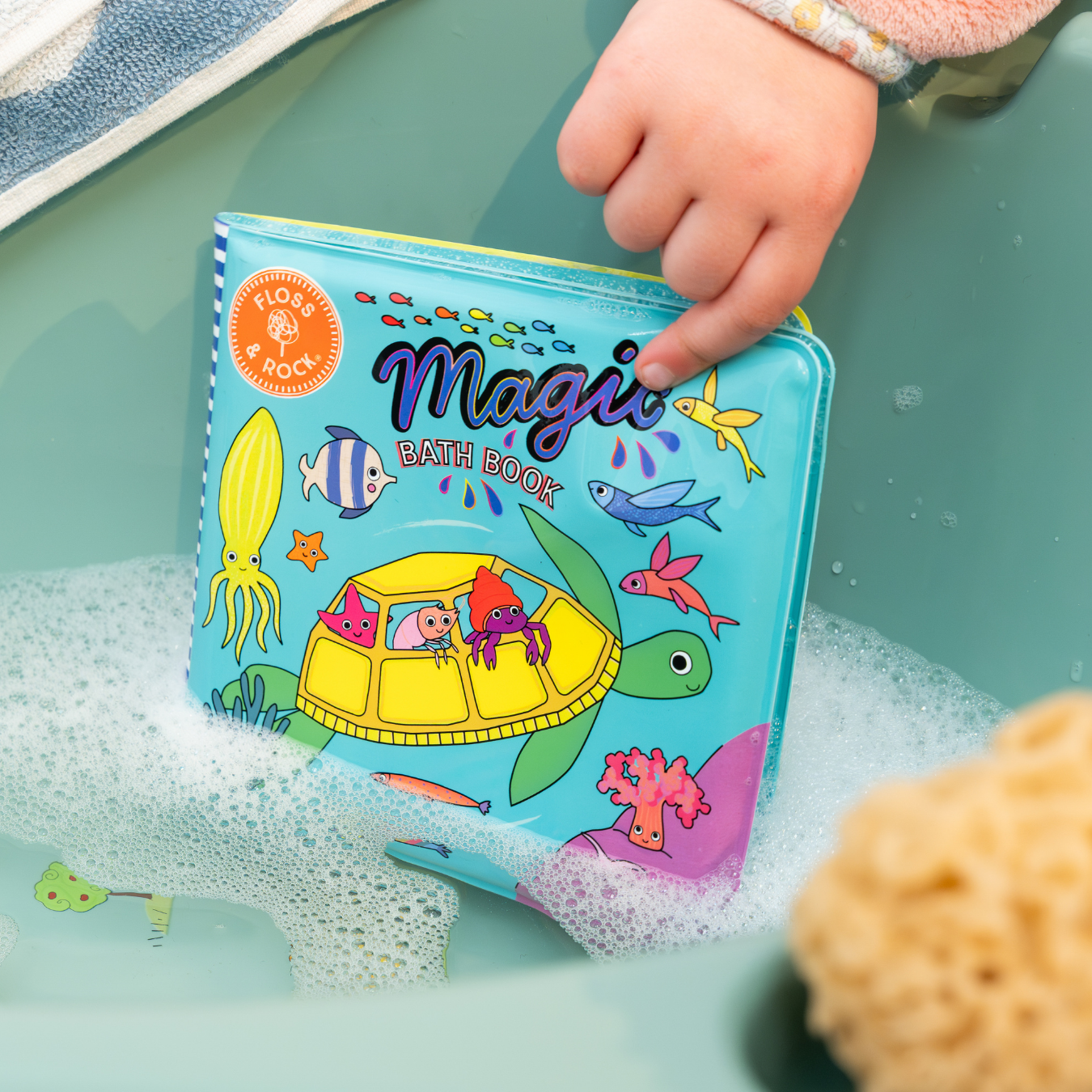 Magic Water Bath Book - Ocean
