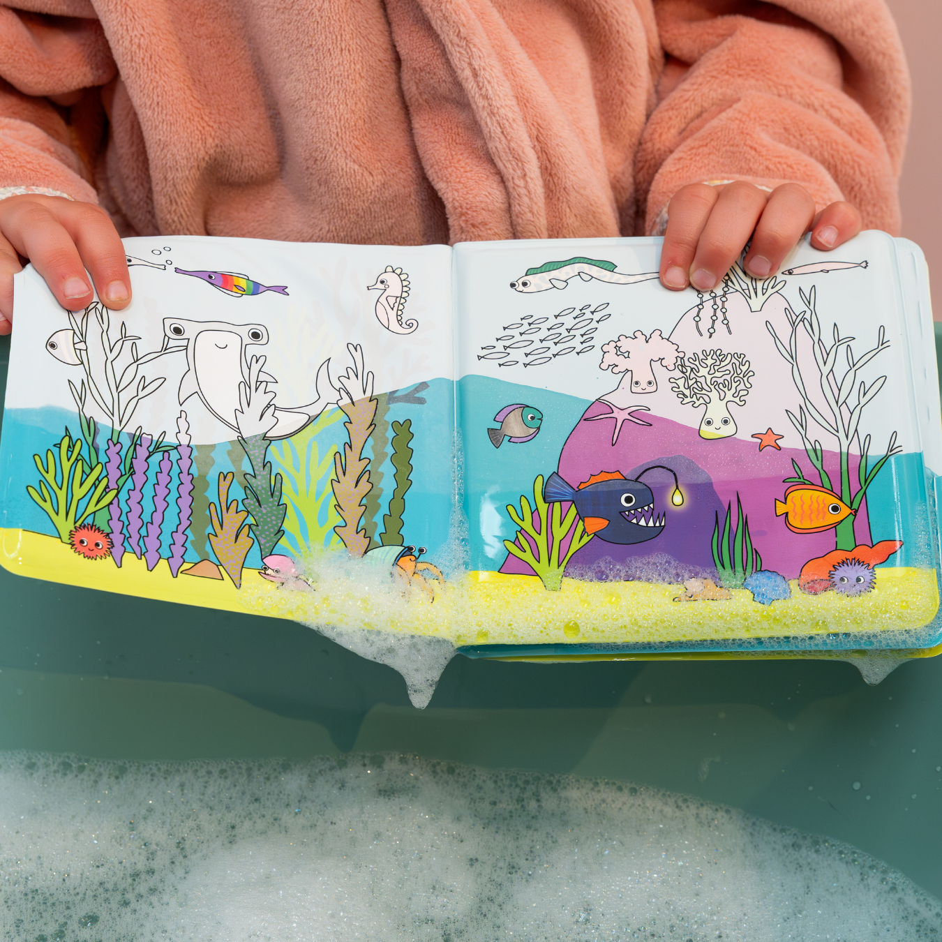 Magic Water Bath Book - Ocean