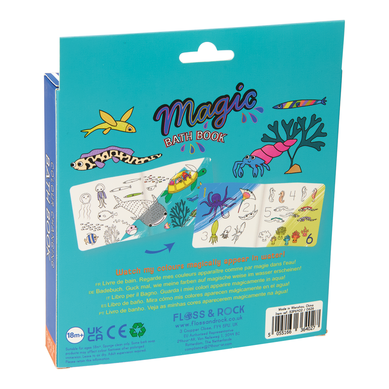 Magic Water Bath Book - Ocean