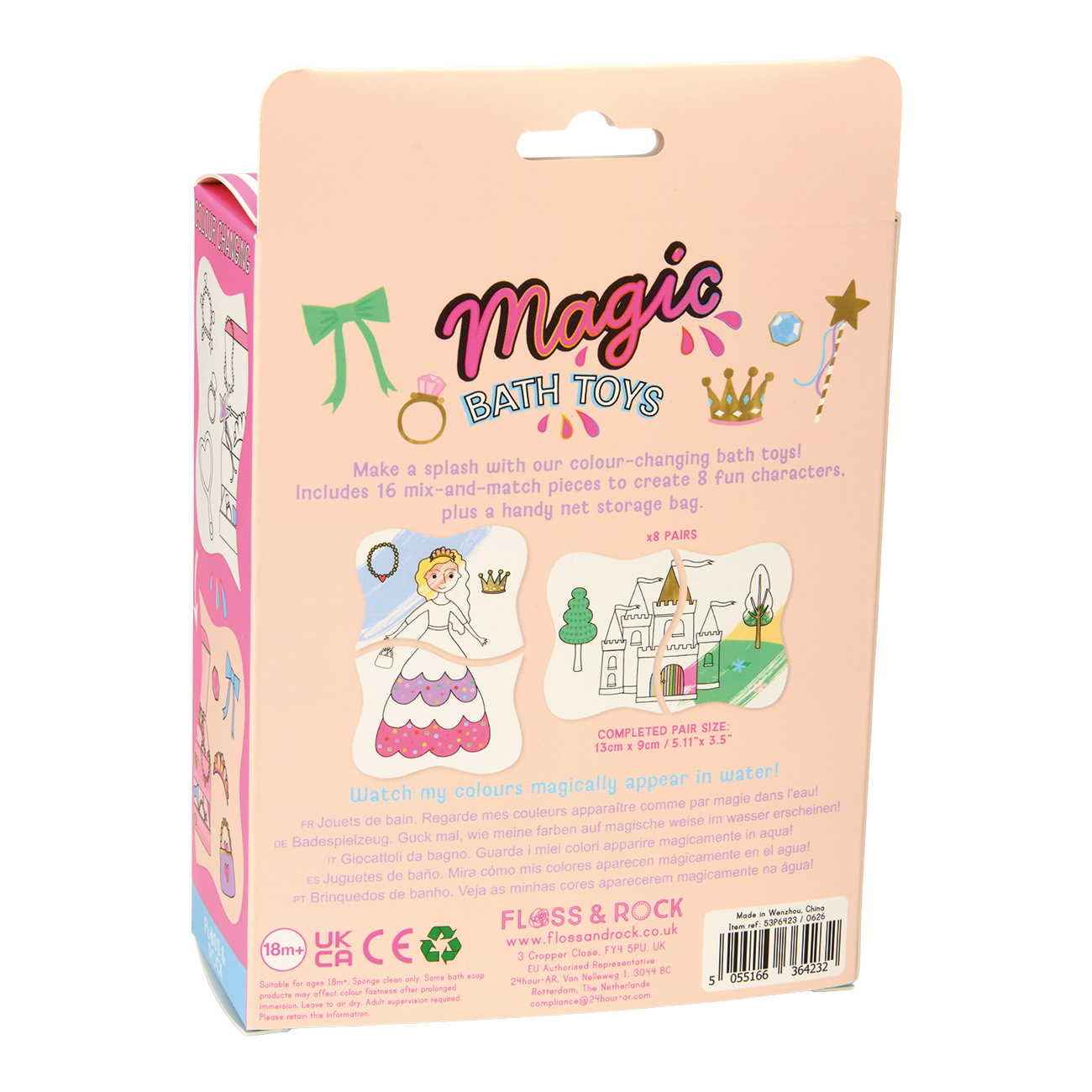 Magic Water Bath Toys - Princess