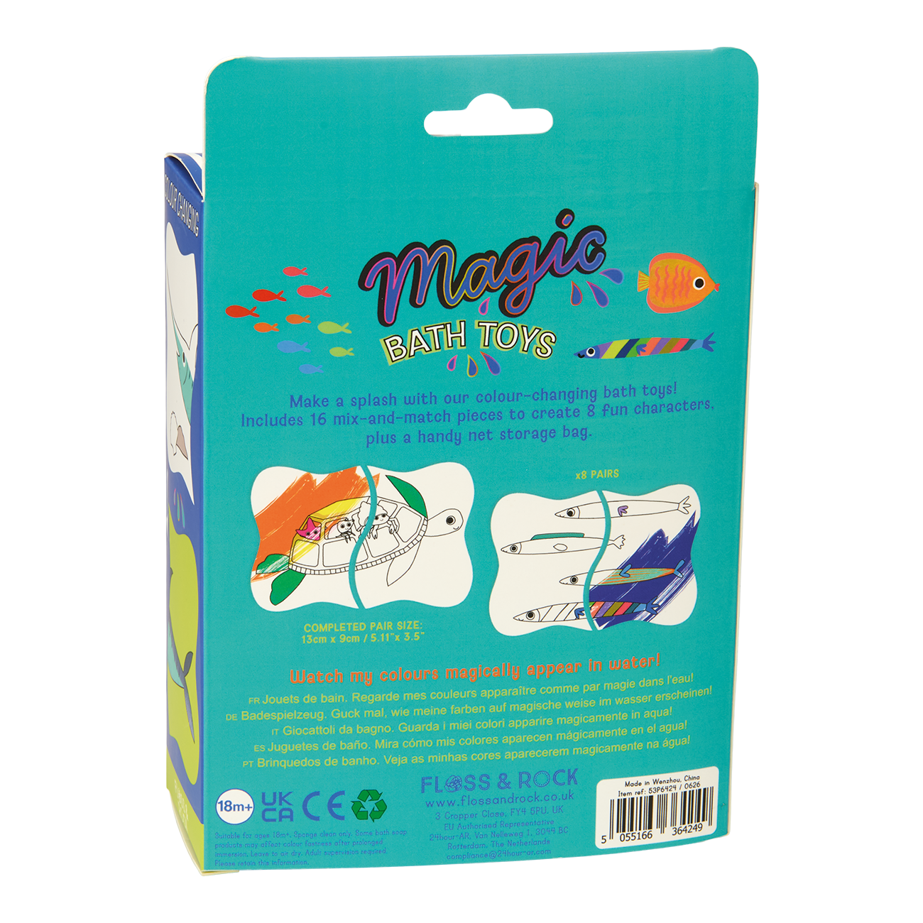 Magic Water Bath Toys - Ocean