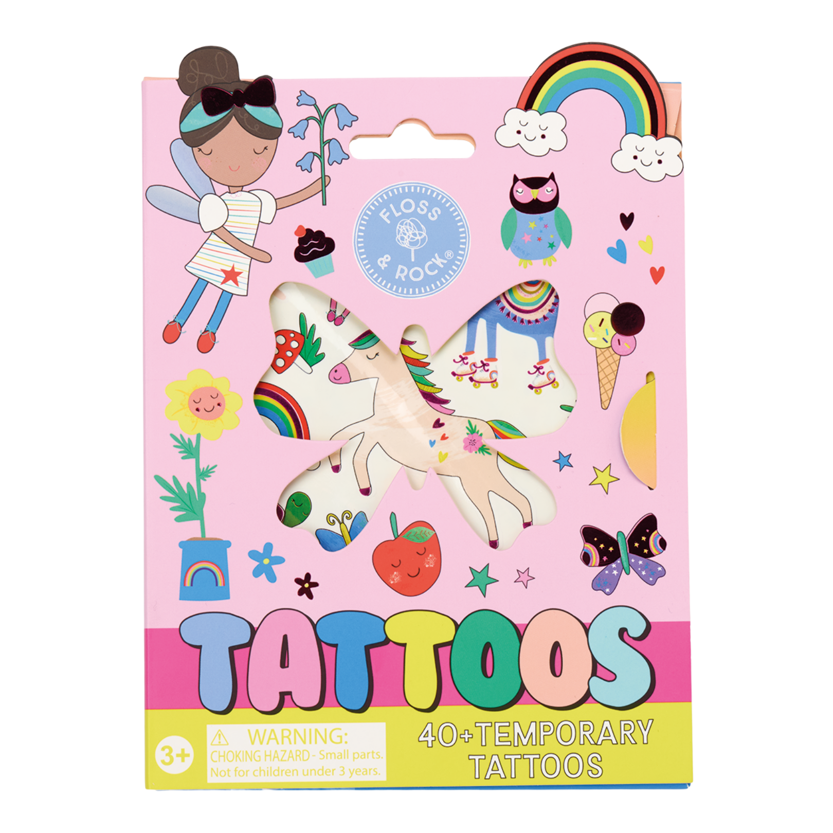 Temporary Tattoos - Rainbow Fairy