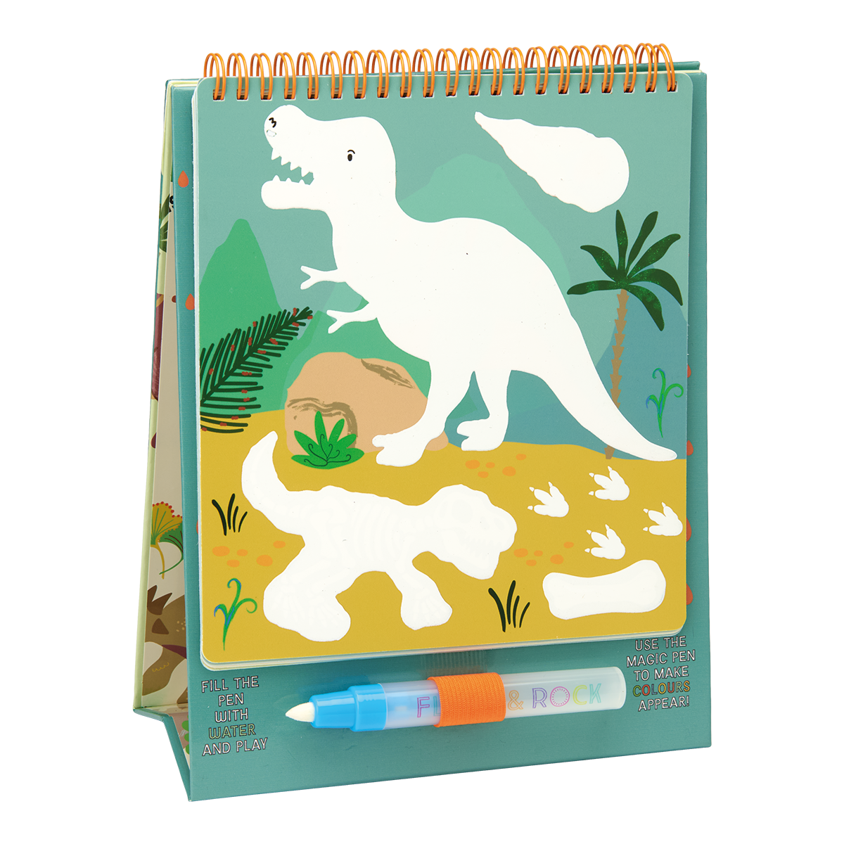 Magic Colour-in Easel Pad - mess-free reusable creative activity for children