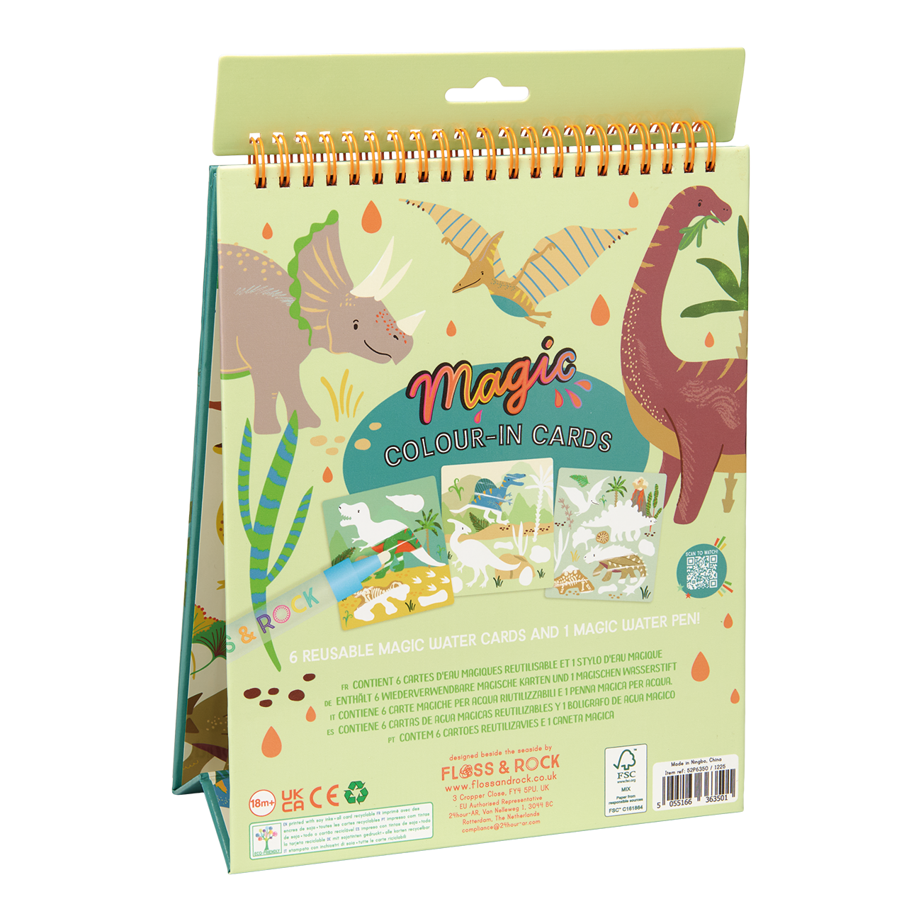 Magic Colour-in Easel Pad - mess-free reusable creative activity for children