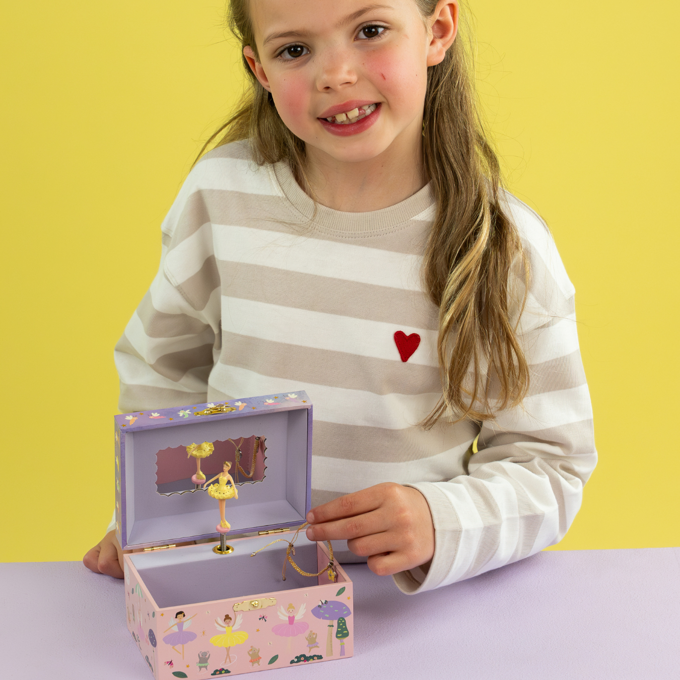 Enchanted Musical Jewellery Box with twirling figure