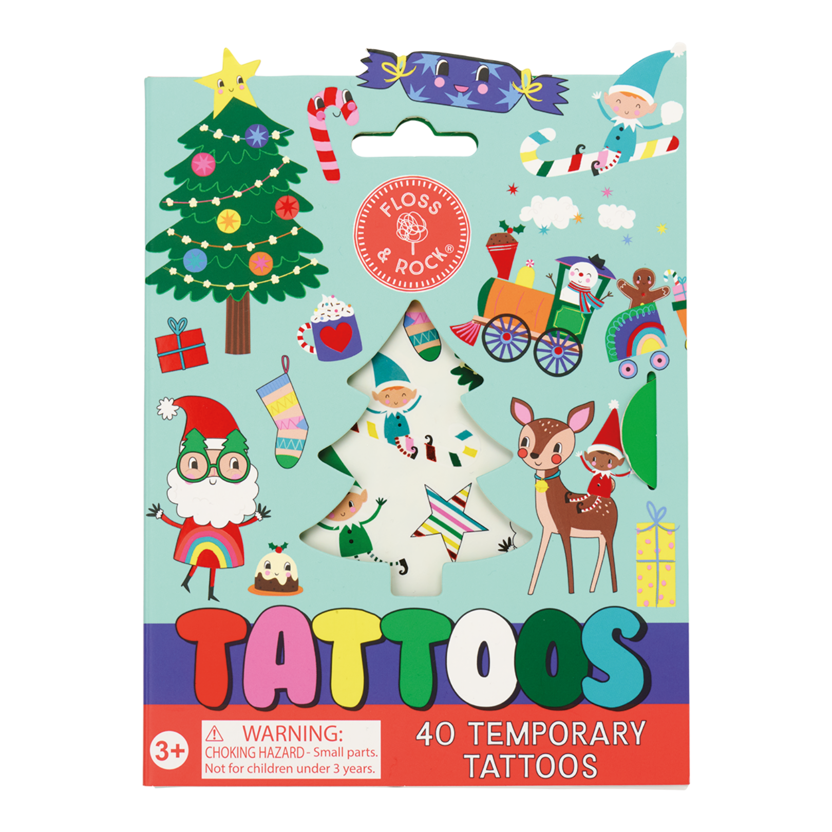 Temporary Tattoos - Christmas