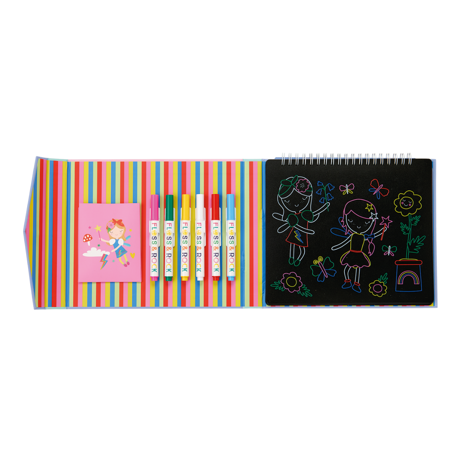 Chalk Board Sketchbook - Rainbow Fairy