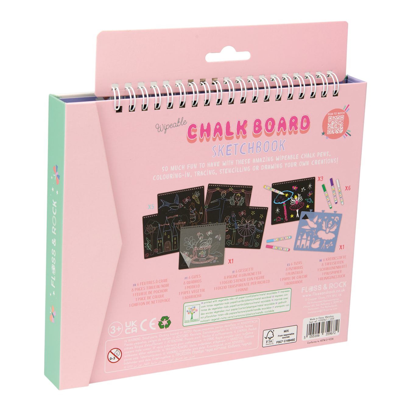 Chalk Board Sketchbook - Enchanted