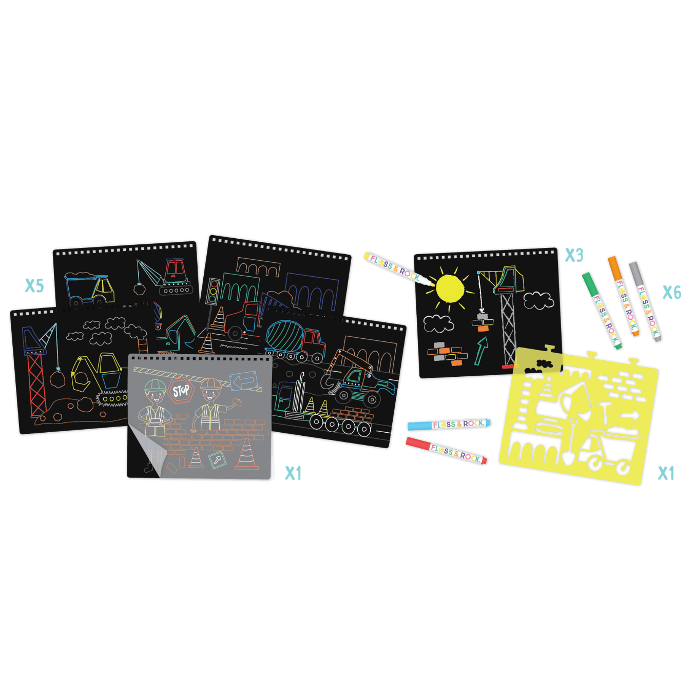 Chalk Board Sketchbook - Construction