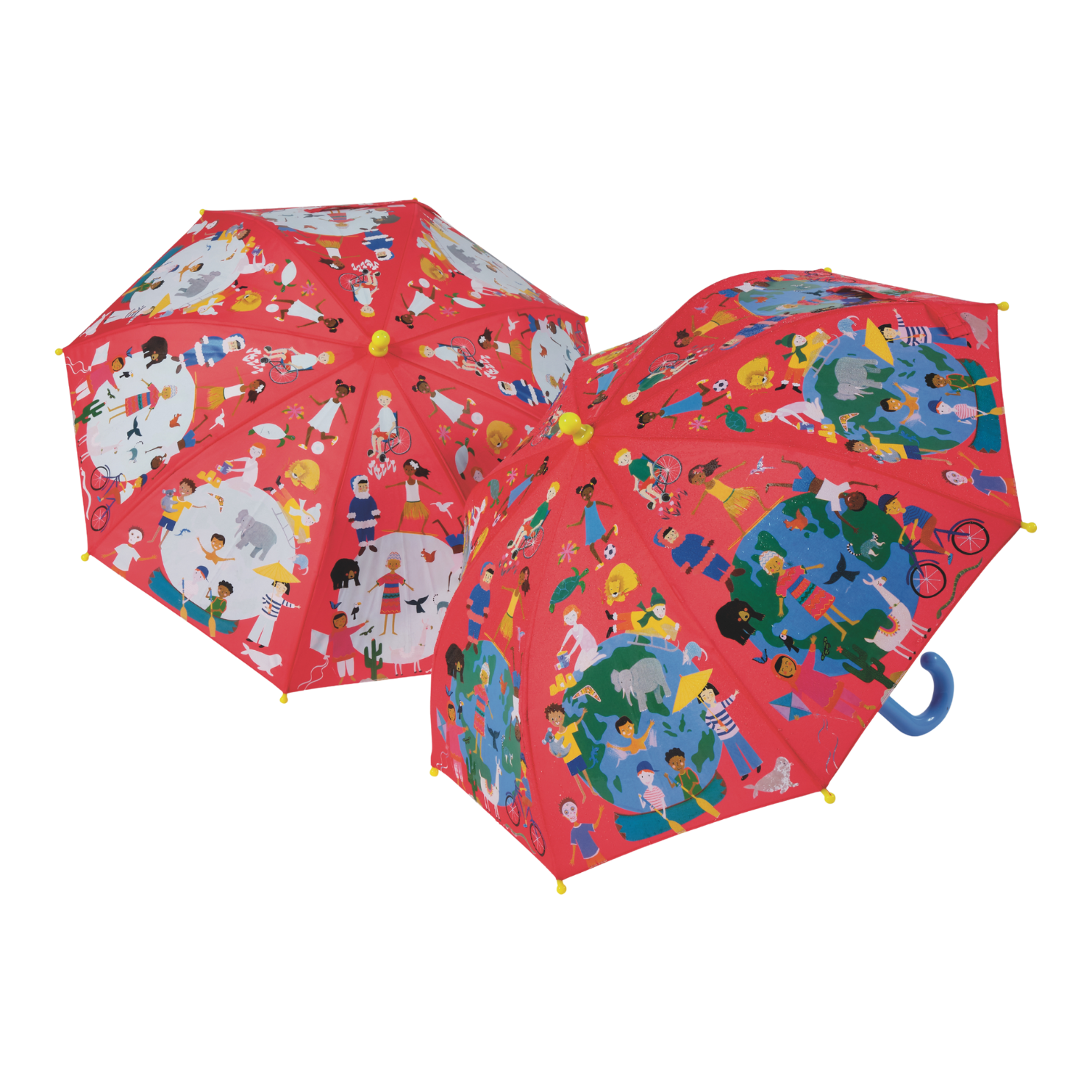 Colour Changing Umbrella - One World