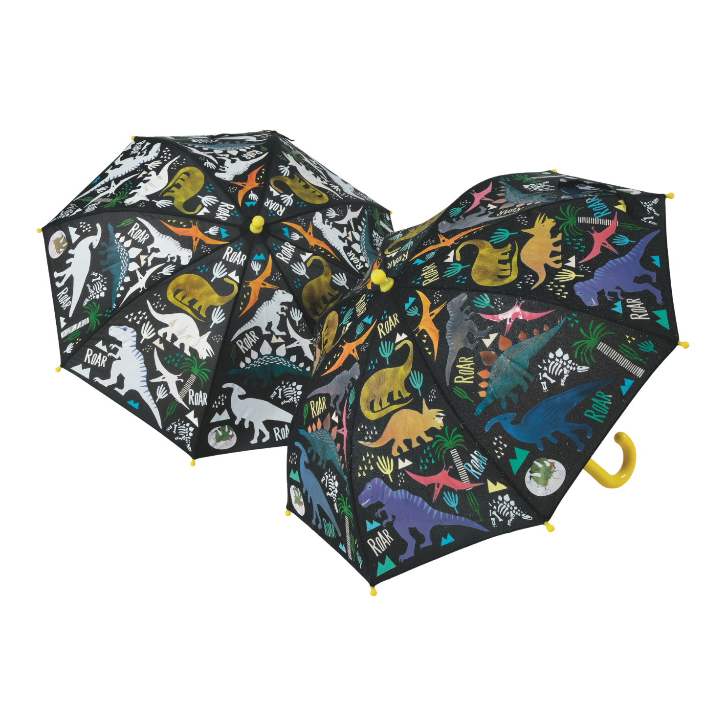 Colour Changing Umbrella - Dinosaur