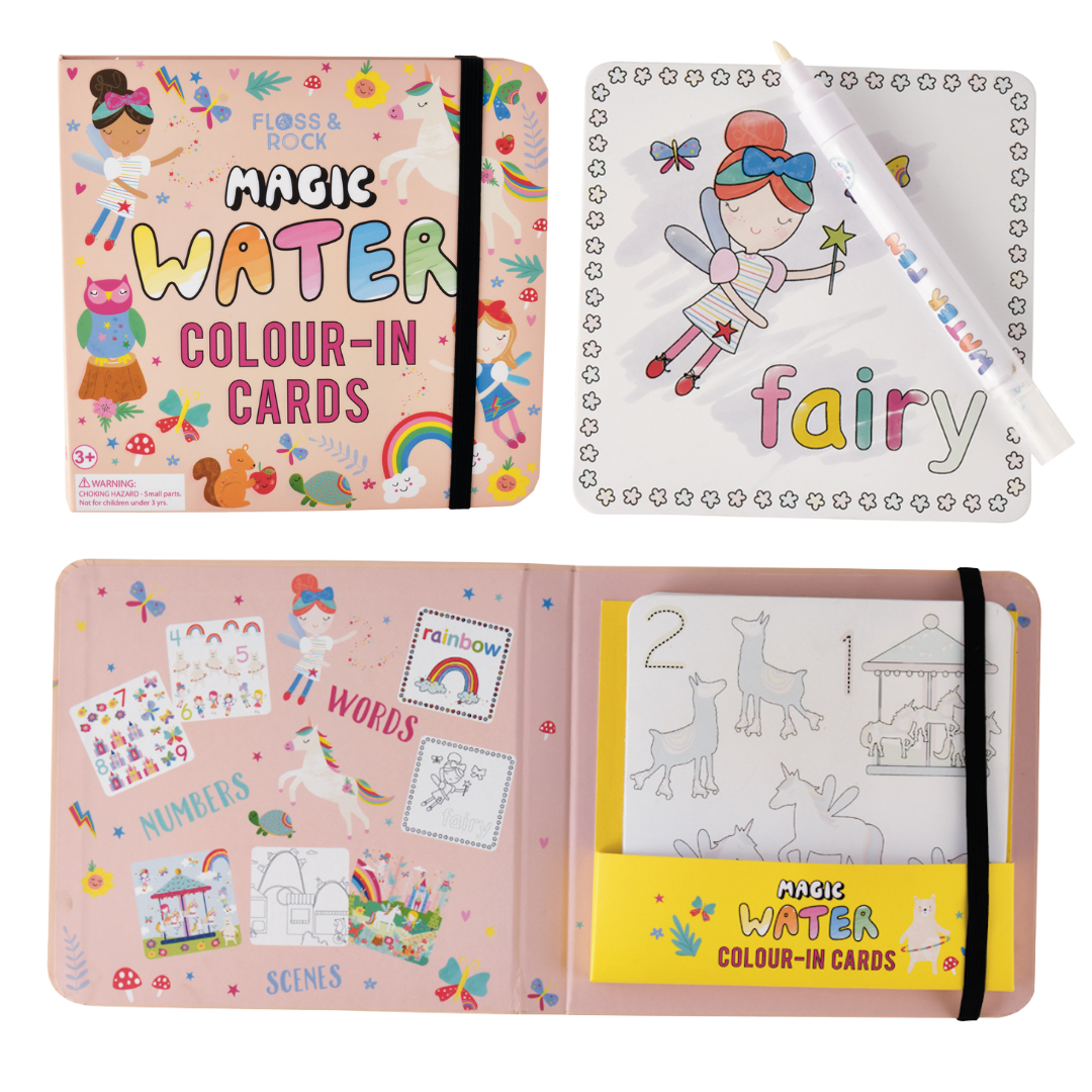Magic Colour Changing Water Cards - Rainbow Fairy