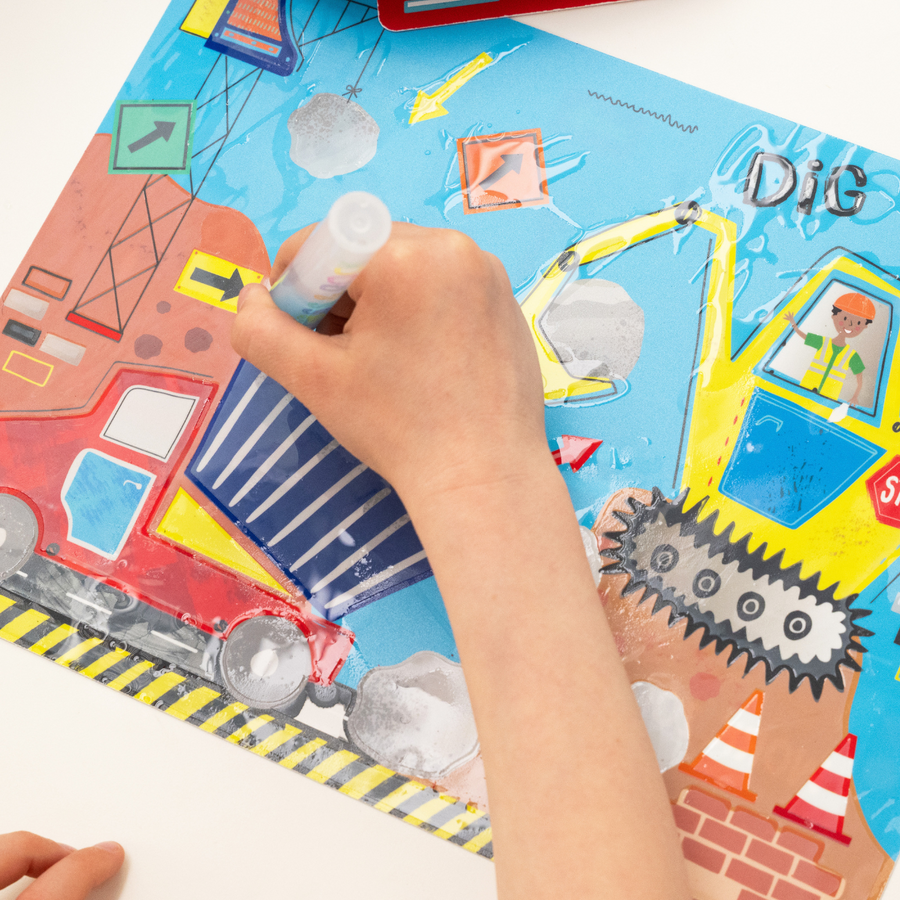 Magic Water Placemats - Construction