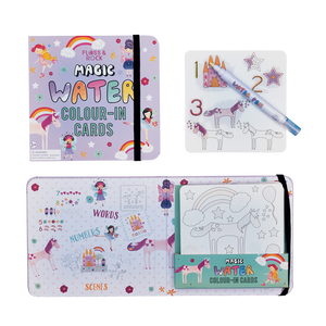 Magic Colour Changing Water Cards - Fairy Unicorn