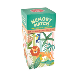 Memory Match Game - Jungle