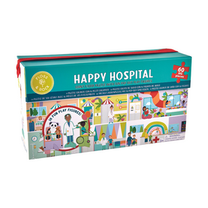 60pc Giant Floor Puzzle with Pop Out Pieces - Happy Hospitals