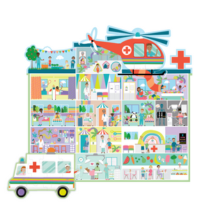 100 Piece 3 in 1 Jigsaw - Happy Hospitals