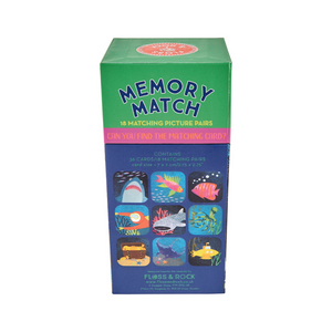 Memory Match Game - Deep Sea