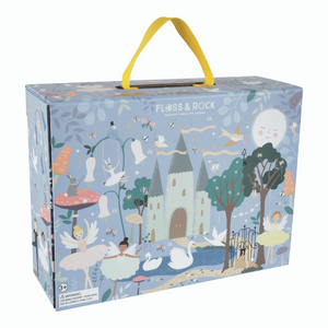 Playbox with Wooden Pieces - Enchanted