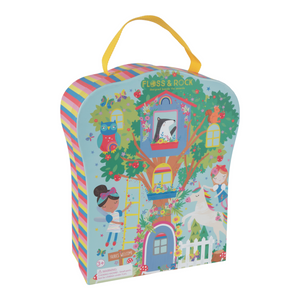 Playbox with Wooden Pieces - Rainbow Fairy