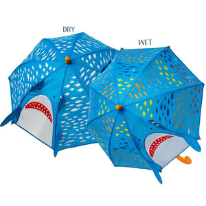 Colour Changing 3D Umbrella - Shark