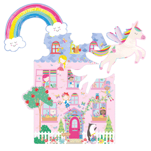100 Piece 3 in 1 Jigsaw - Rainbow Fairy